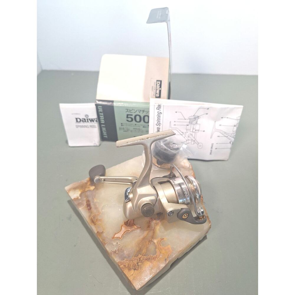 Daiwa Spinnmatic-Z 500T Ultralight Spinning Reel Box Extra Spool Excellent Used
